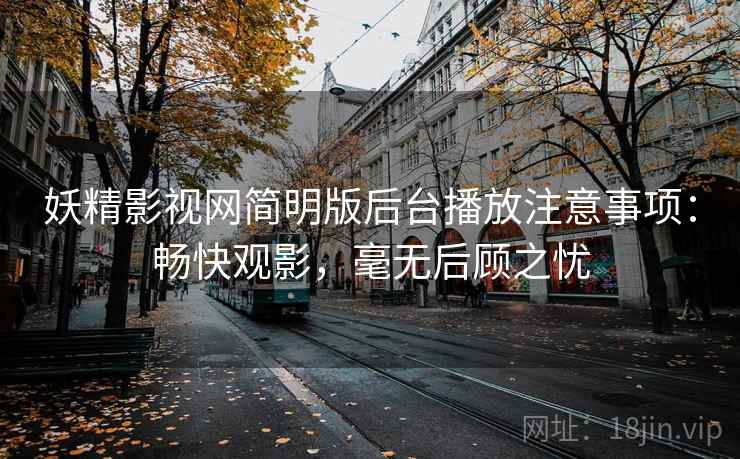 妖精影视网简明版后台播放注意事项：畅快观影，毫无后顾之忧