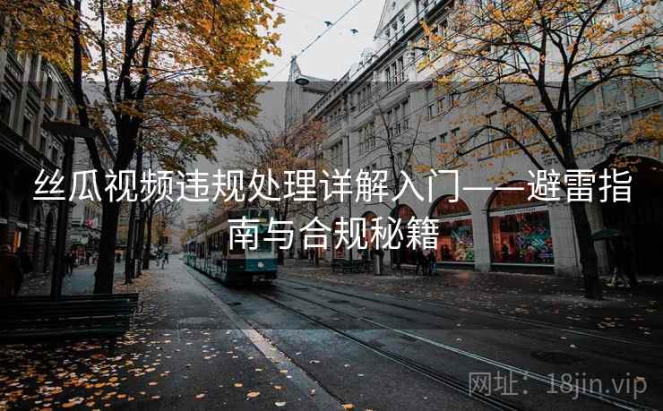 丝瓜视频违规处理详解入门——避雷指南与合规秘籍
