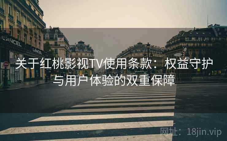 关于红桃影视TV使用条款：权益守护与用户体验的双重保障